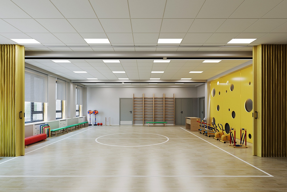 Фасад детского сада в ЖК «Фотограф» украсит 9-ти метровое полотно