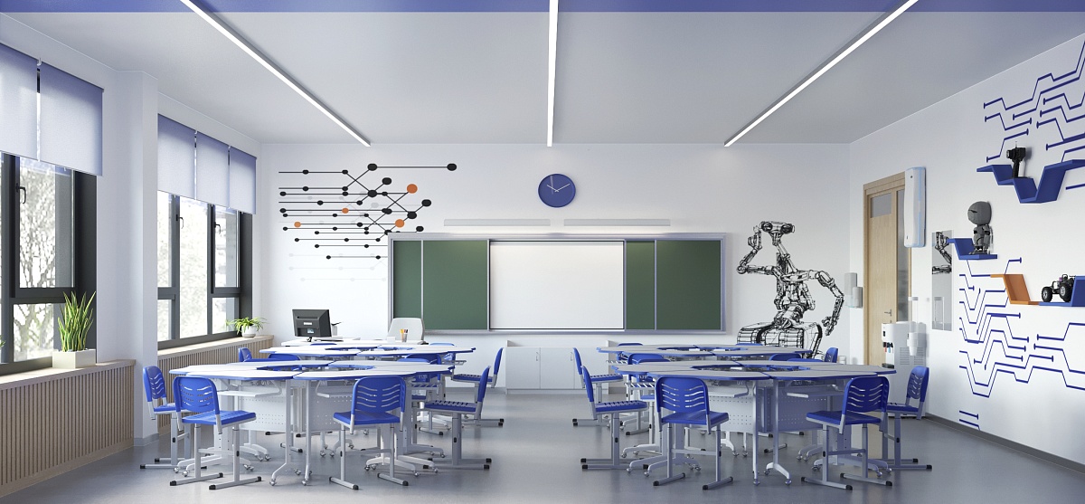 Школа на Екатерининской получила статус инженерно-технологической