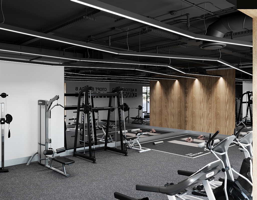 В ЖК «Авиатор» появится бесплатный спортзал для жителей